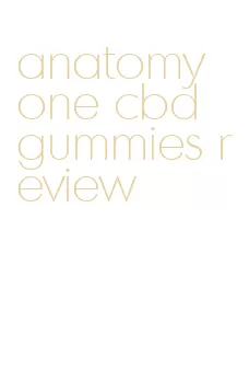 anatomy one cbd gummies review