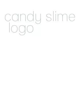 candy slime logo