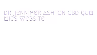 dr jennifer ashton cbd gummies website