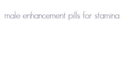 male enhancement pills for stamina