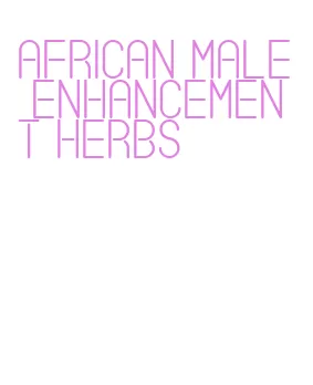 african male enhancement herbs
