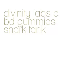 divinity labs cbd gummies shark tank