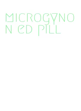 microgynon ed pill