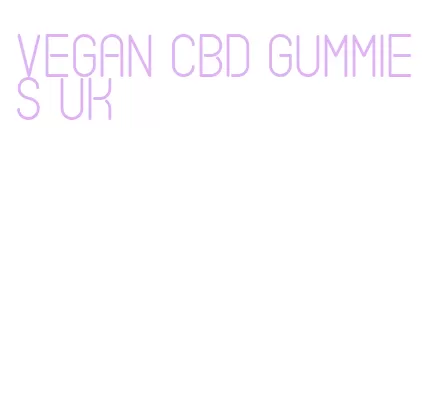 vegan cbd gummies uk