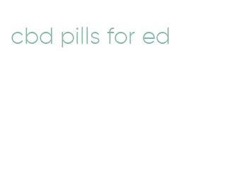 cbd pills for ed