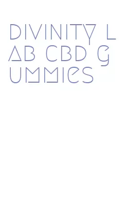 divinity lab cbd gummies