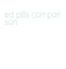 ed pills comparison