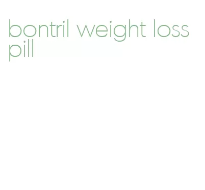bontril weight loss pill