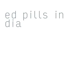 ed pills india