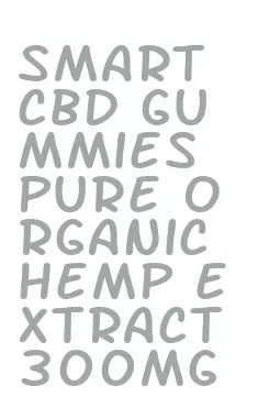 smart cbd gummies pure organic hemp extract 300mg