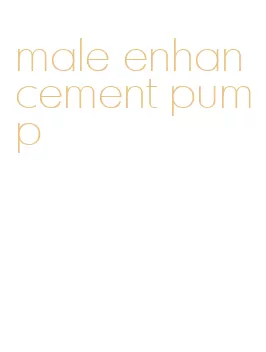 male enhancement pump