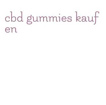 cbd gummies kaufen