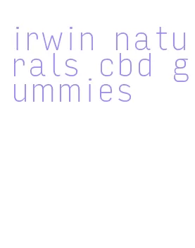 irwin naturals cbd gummies