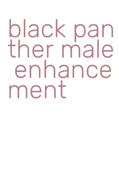 black panther male enhancement
