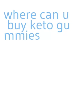 where can u buy keto gummies
