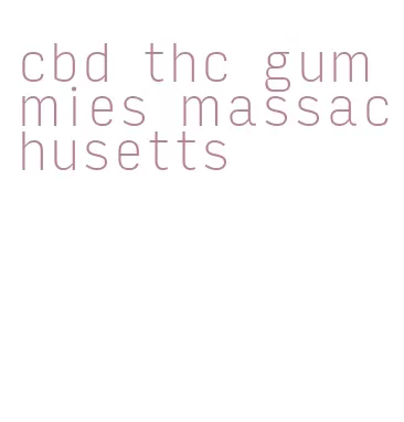 cbd thc gummies massachusetts