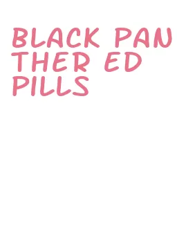 black panther ed pills