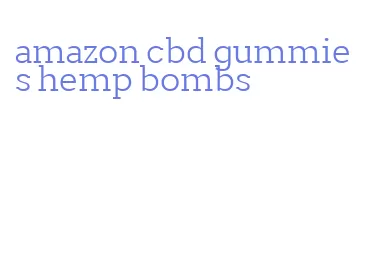 amazon cbd gummies hemp bombs