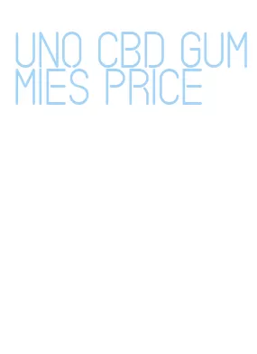 uno cbd gummies price