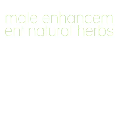 male enhancement natural herbs