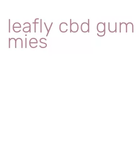 leafly cbd gummies