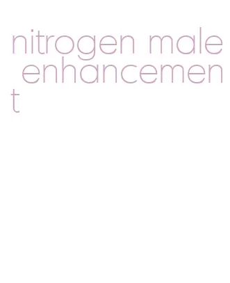 nitrogen male enhancement