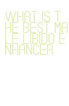 what is the best male libido enhancer