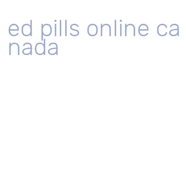 ed pills online canada