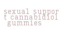 sexual support cannabidiol gummies