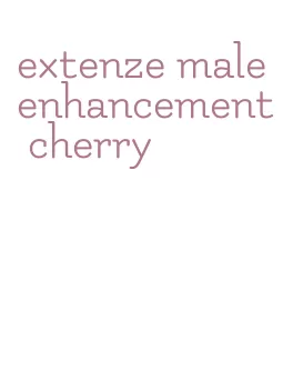 extenze male enhancement cherry