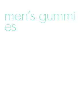 men's gummies