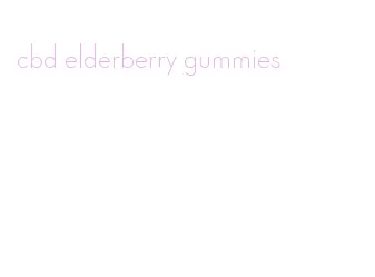 cbd elderberry gummies