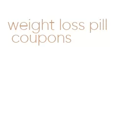 weight loss pill coupons