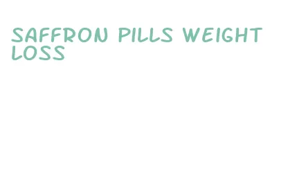saffron pills weight loss