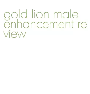 gold lion male enhancement review