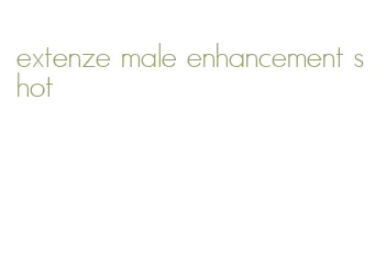 extenze male enhancement shot