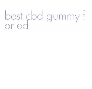 best cbd gummy for ed