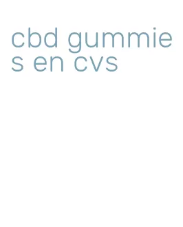 cbd gummies en cvs