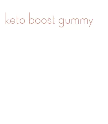 keto boost gummy