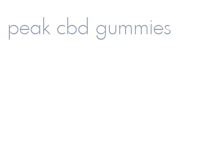 peak cbd gummies