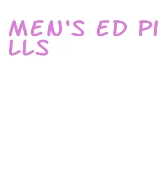 men's ed pills