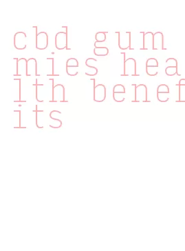 cbd gummies health benefits