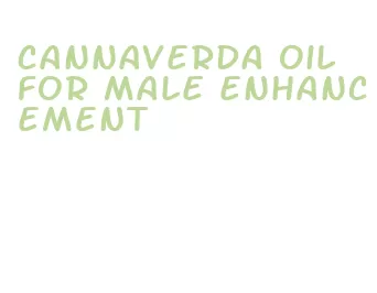 cannaverda oil for male enhancement