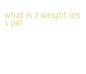 what is z weight loss pill