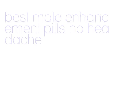best male enhancement pills no headache