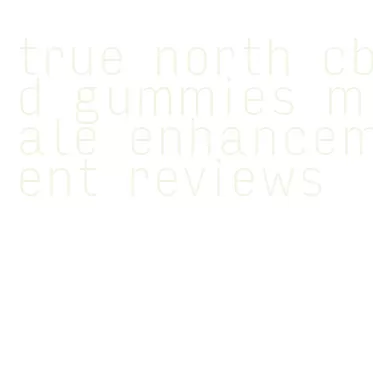 true north cbd gummies male enhancement reviews