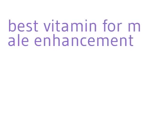 best vitamin for male enhancement