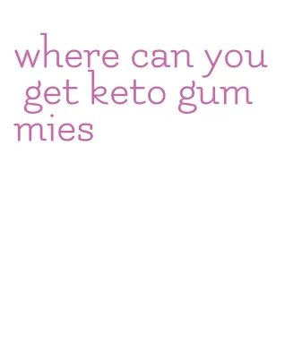 where can you get keto gummies