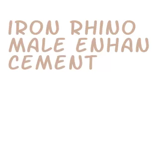 iron rhino male enhancement