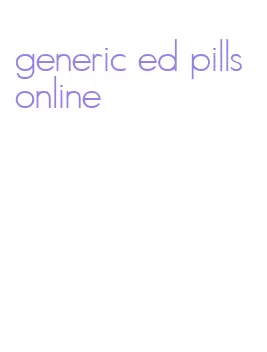 generic ed pills online